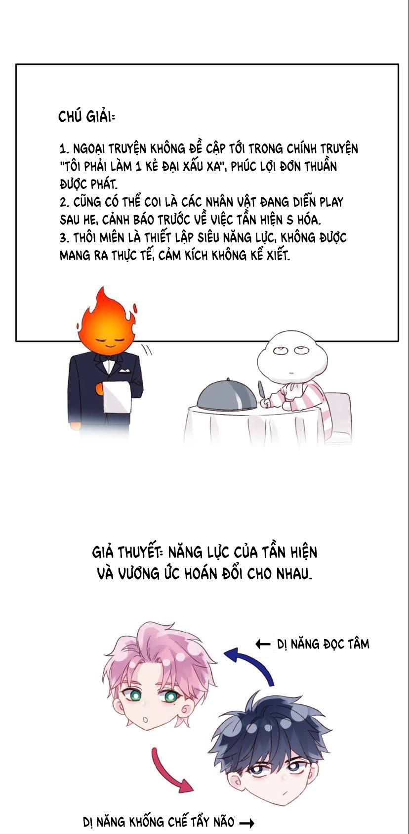 Tôi Phải Làm 1 Kẻ Đại Xấu Xa Phiên Ngoại Đặc Biệt - Trang 2