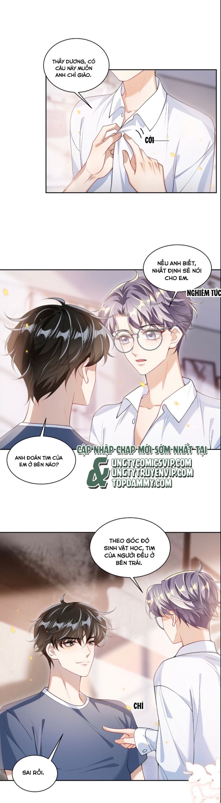 Thẳng Thắn Từ Nghiêm Phiên Ngoại 3: có H - Trang 2