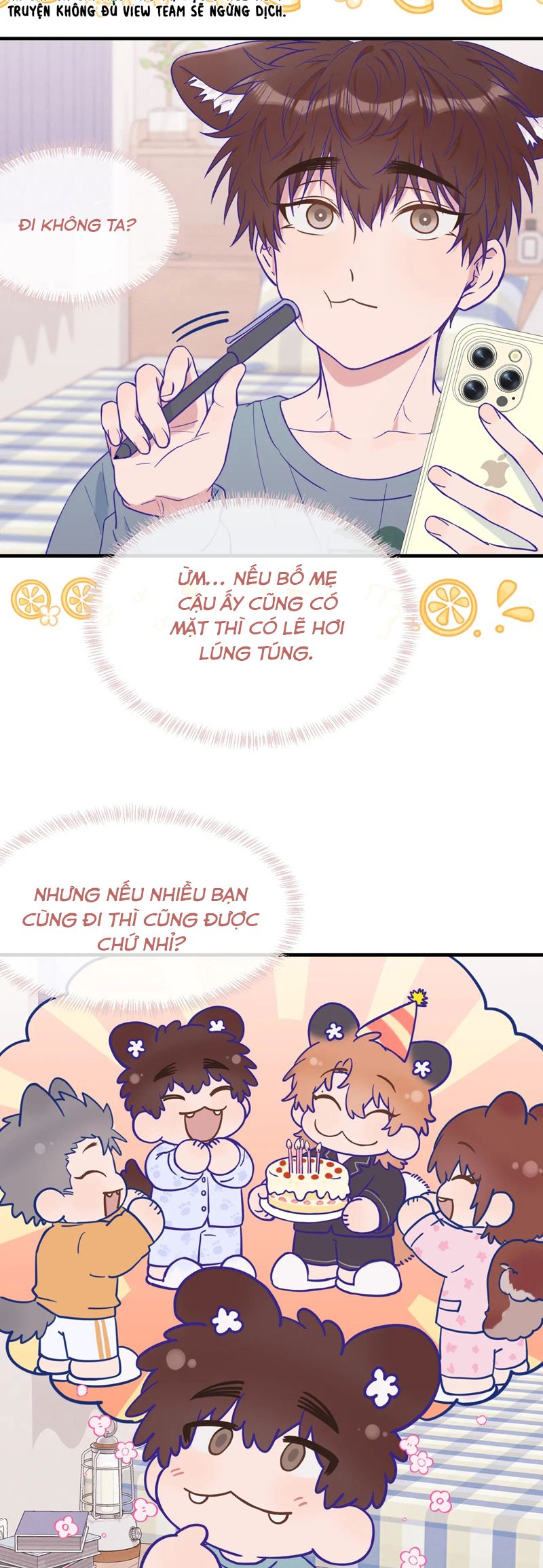 Cún Con Nói Dối Sẽ Bị Ăn Mất Chapter 34 - Next Chapter 35