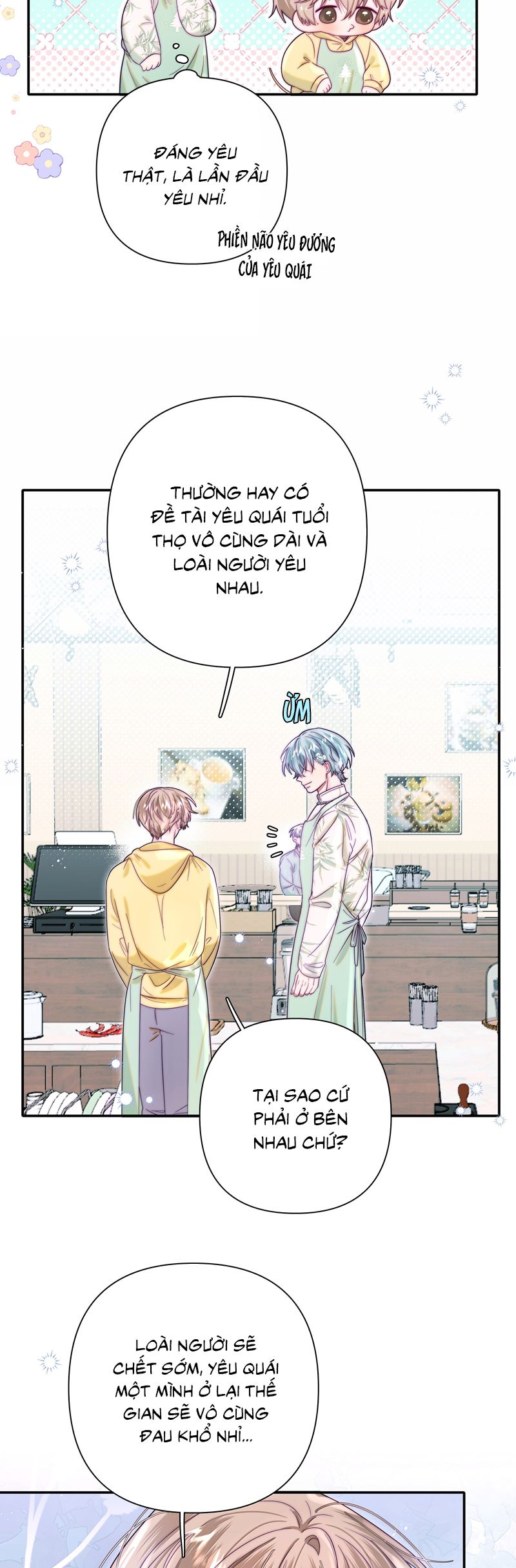 Sống Chung Cùng Kẻ Địch Trời Sinh Chapter 18 Ngực Bự Mlem~~~ - Trang 4