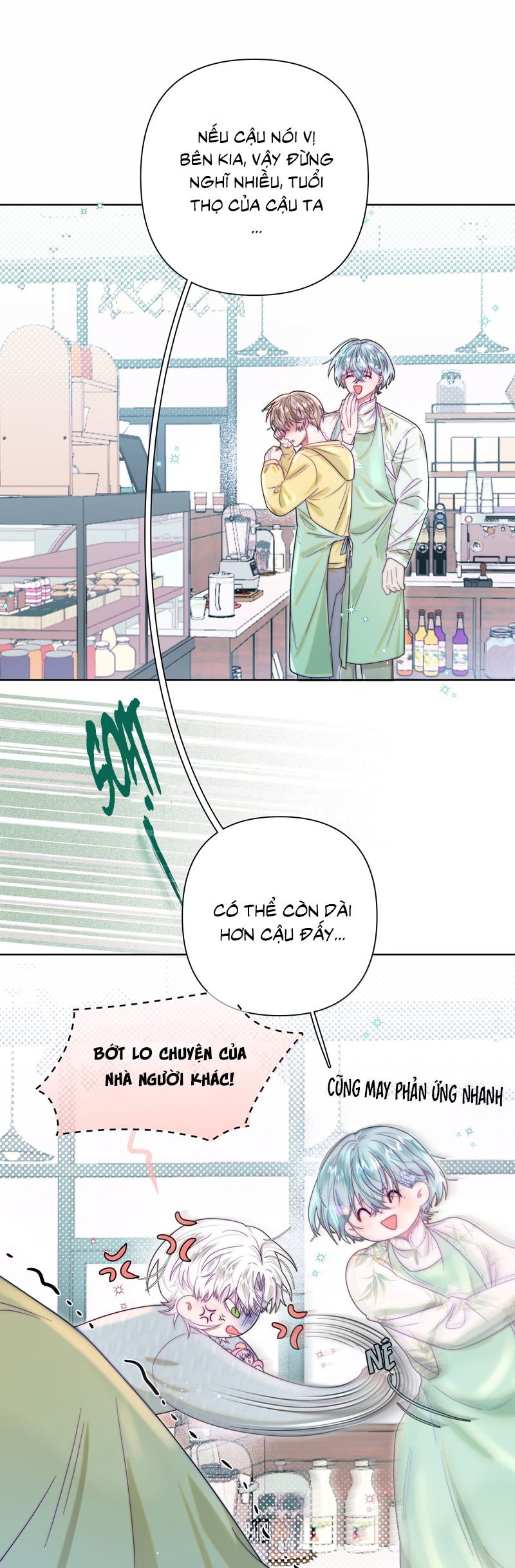 Sống Chung Cùng Kẻ Địch Trời Sinh Chapter 18 Ngực Bự Mlem~~~ - Trang 4